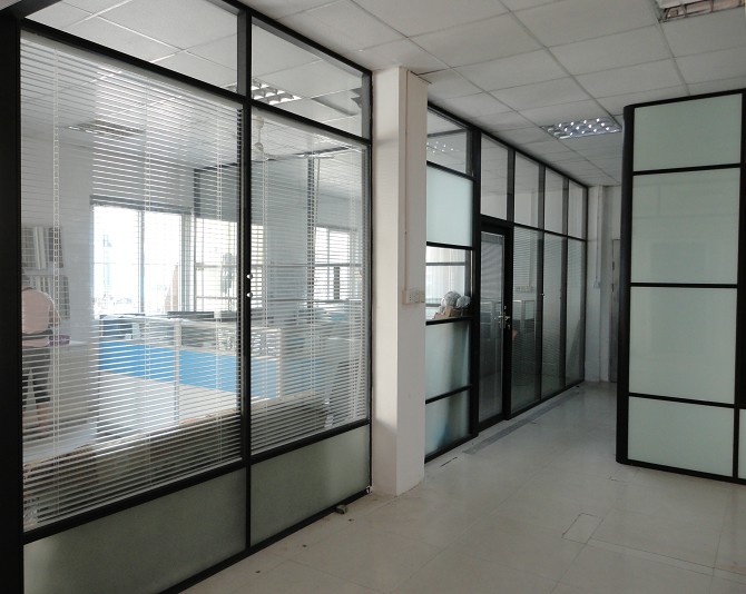 雙層玻璃夾百葉隔斷系列