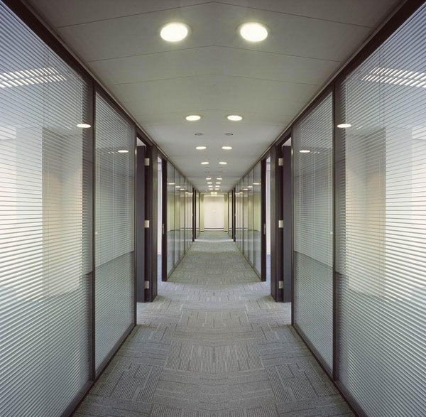 雙層玻璃夾百葉隔斷系列