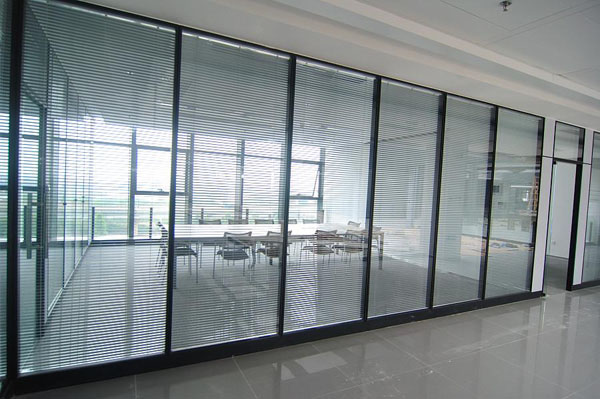 雙層玻璃夾百葉隔斷系列